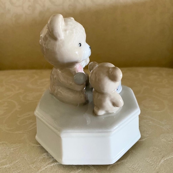 Vintage Ceramic Otagiri Japan Children's Marching Song Music Box - Picture 4 of 10